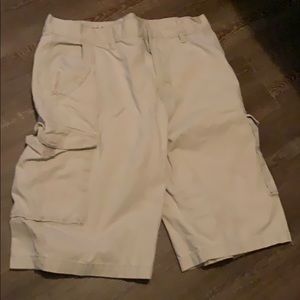Beverly Hills polo club 34” waist khaki shorts